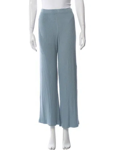 Pre-owned Sablyn Wide Leg Pants In Blue