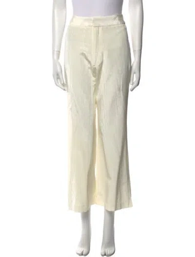 Pre-owned Sablyn Wide Leg Pants In Neutral
