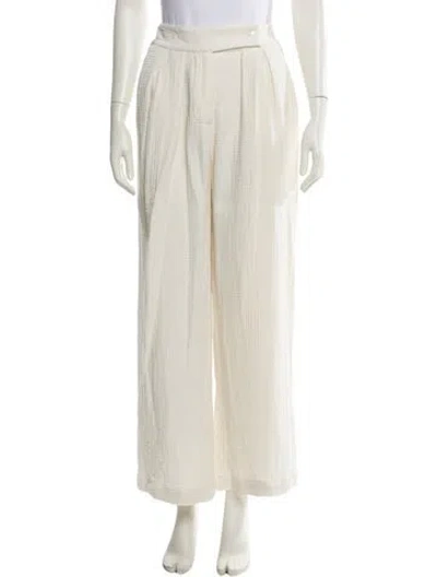 Pre-owned Sablyn Wide Leg Pants In Neutral