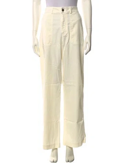 Pre-owned Sablyn Wide Leg Pants In Neutral