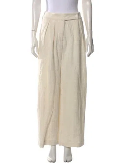 Pre-owned Sablyn Wide Leg Pants In Neutral