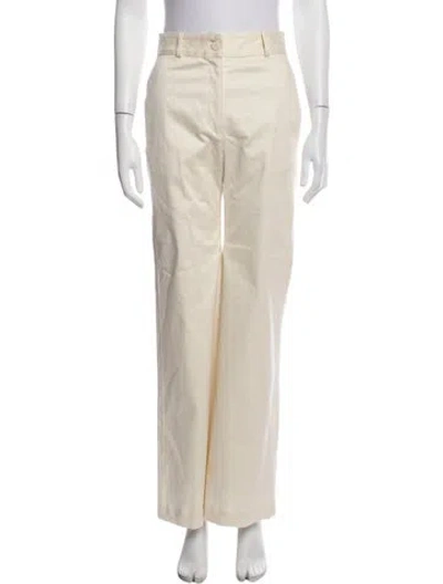 Pre-owned Sablyn Wide Leg Pants In Neutral