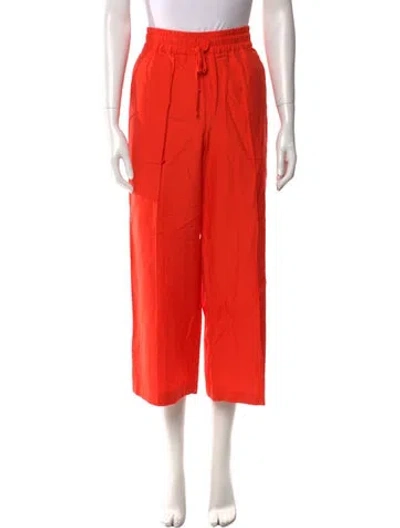 Pre-owned Sablyn Wide Leg Pants In Orange