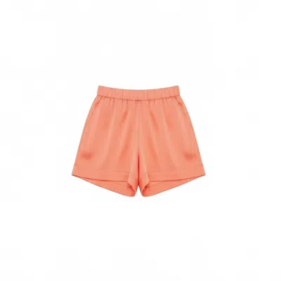 Sablyn Women's Brynn High Rise Short In Melon In Orange