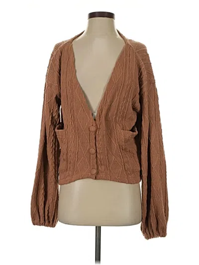Pre-owned Sabo Cardigan Sweater In Brown