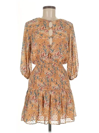 Pre-owned Sabo Casual Dress In Tan