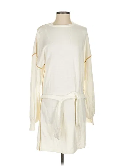 Pre-owned Sabo Casual Dress In White