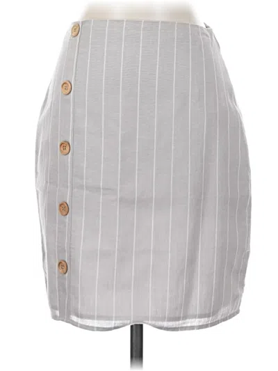 Pre-owned Sabo Casual Skirt In Gray