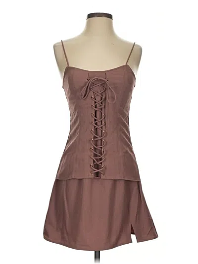Pre-owned Sabo Cocktail Dress In Brown