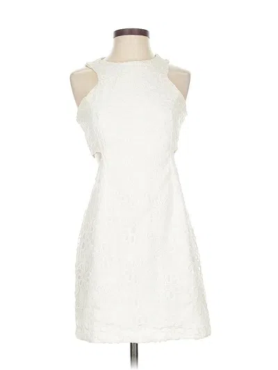 Pre-owned Sabo Cocktail Dress In White