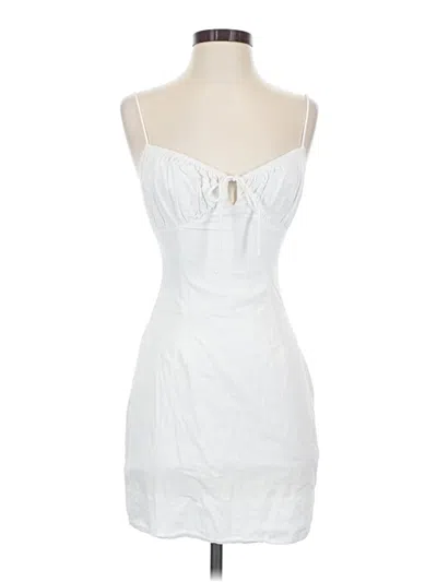Pre-owned Sabo Cocktail Dress In White