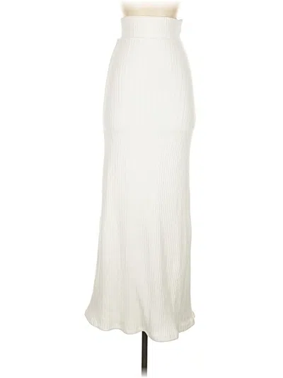 Pre-owned Sabo Formal Skirt In Ivory