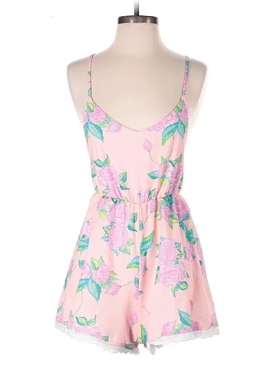 Pre-owned Sabo Romper In Pink
