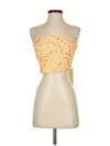 Sabo Sleeveless Blouse In Yellow