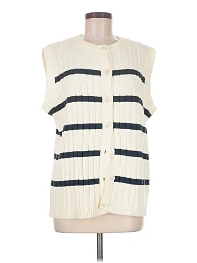 Pre-owned Sabo Sweater Vest In White