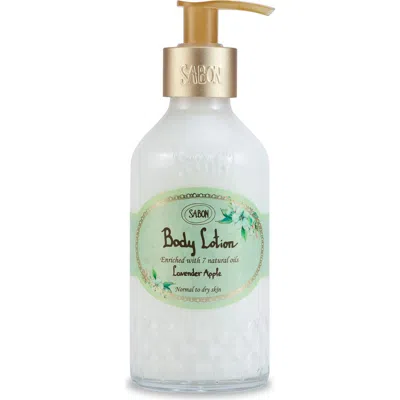 Sabon Body Lotion Lavender Apple 200ml In White