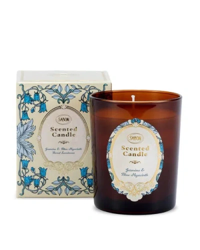 Sabon Candle Cotton Flowers & Sage 180gr In Brown