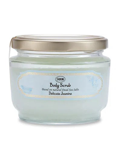 Sabon Delicate Jasmine Body Scrub, 320gr In Transparent