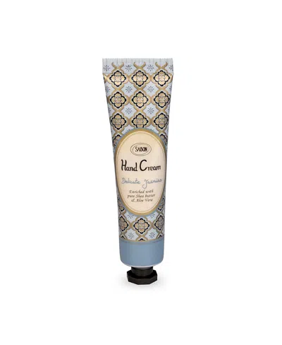 Sabon Delicate Jasmine Hand Cream Tube, 30ml In Transparent