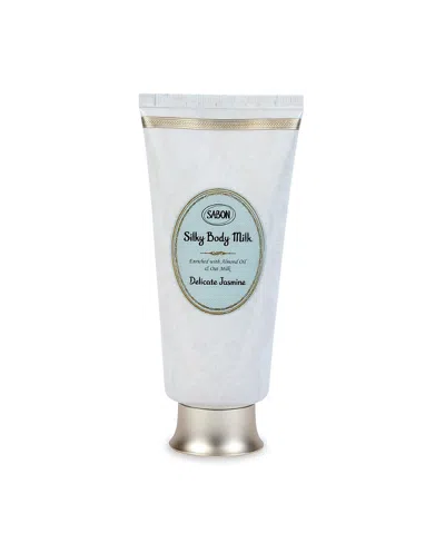 Sabon Delicate Jasmine Siky Body Milk Tube, 200ml In Transparent