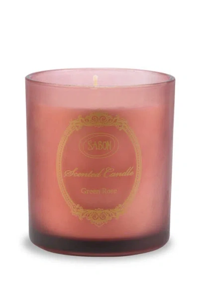 Sabon Glass Candle Patchouli Lavender Vanilla Large In Pink