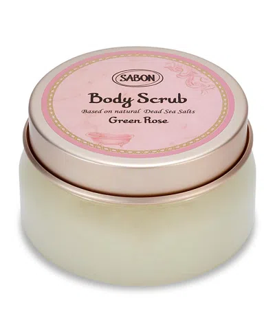 Sabon Green Rose Body Scrub, 200gr