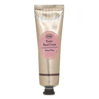 Sabon Ladies Butter Hand Cream 2.5 oz Green Rose Skin Care 7290118802297 In Pink/green