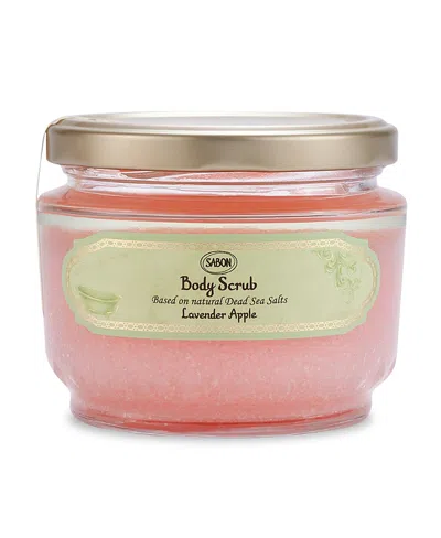 Sabon Lavender Apple Body Scrub, 320gr In Pink