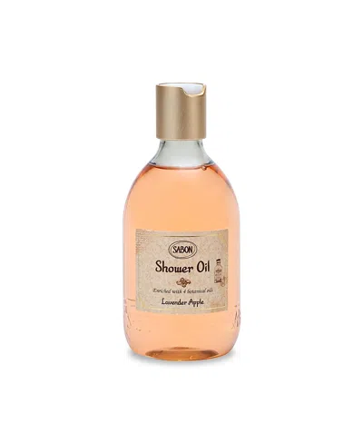 Sabon Lavender Apple Shower Oil, 300ml In Transparent