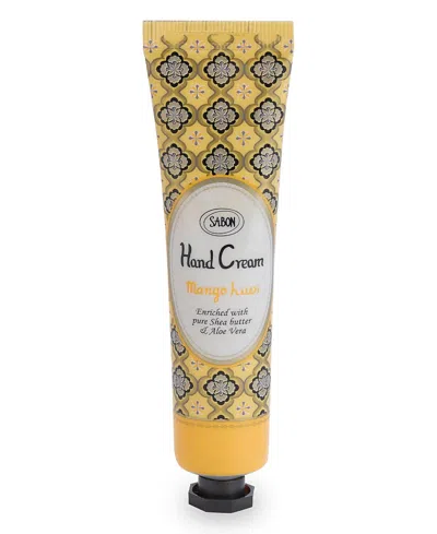 Sabon Mango Kiwi Hand Cream Tube, 30ml In Transparent