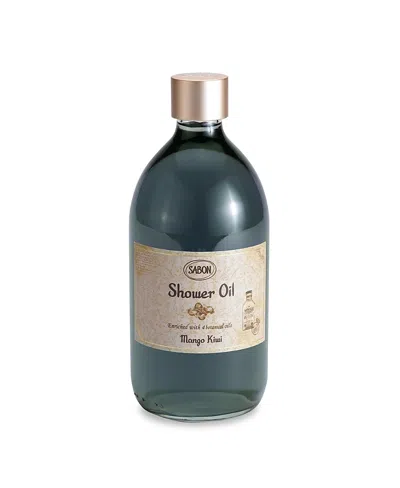 Sabon Mango Kiwi Shower Oil 500ml In Blue