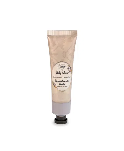 Sabon Patchouli Lavender Vanilla Body Lotion Tube, 50ml In Neutral