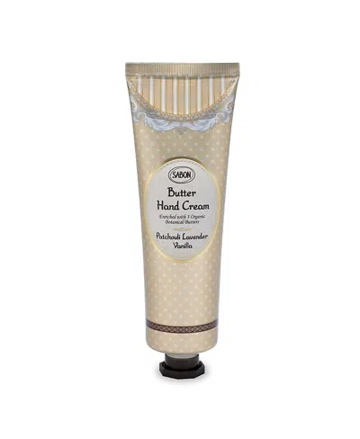Sabon Patchouli Lavender Vanilla Hand Cream, 75ml In Transparent
