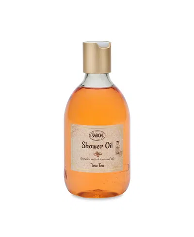 Sabon Rose Tea Shower Oil, 300ml In Transparent