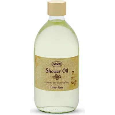 Sabon Shower Oil Green Rose In Transparent