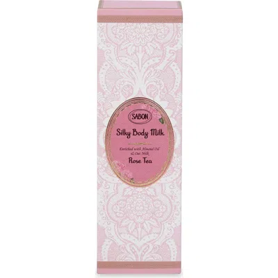 Sabon Silky Body Milk Delicate Jasmine 200ml In Pink
