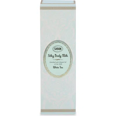 Sabon Silky Body Milk Delicate Jasmine 200ml In White