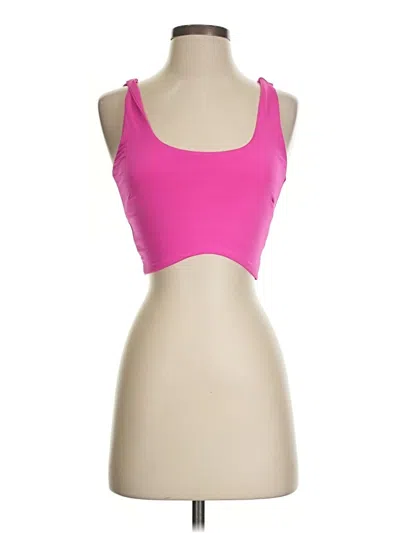 Pre-owned Sabora Sports Bra In Pink