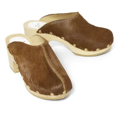 Sabot Youyou Women's Yanaki Clogs In Caramel In Brown