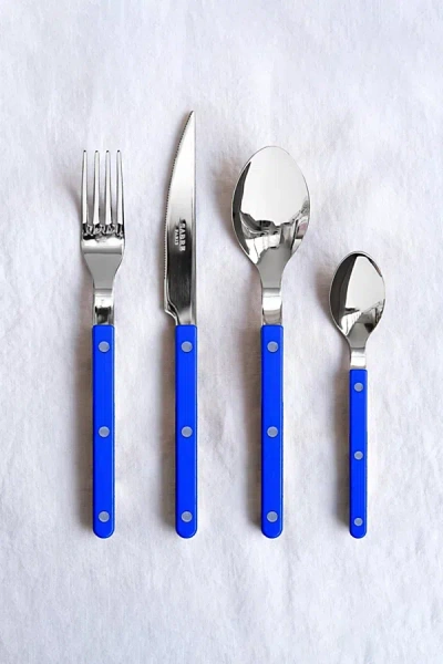 Sabre 4 Piece Bistro Flatware Set In Blue At Urban Outfitters