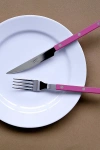 Sabre 4 Piece Bistro Flatware Set In Pink At Urban Outfitters In Purple