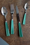 Sabre 4 Piece Icône Flatware Set In Garden Green At Urban Outfitters