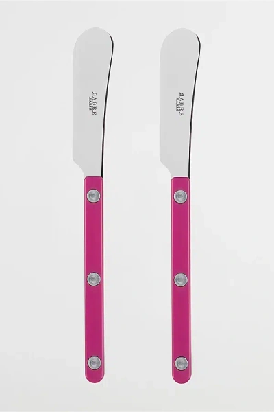 Sabre Bistro Butter Spreader Set Of 2 In Pink At Urban Outfitters
