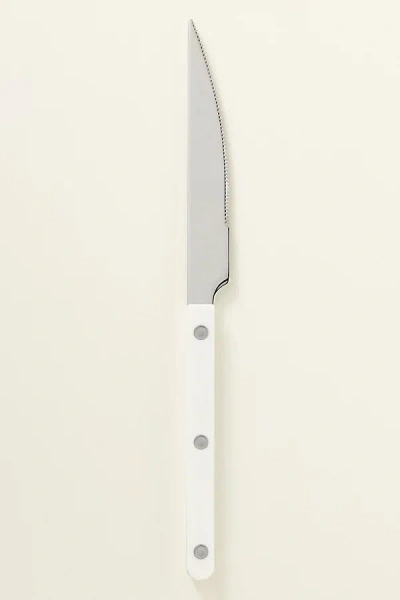 Sabre Bistro Dinner Knife In White