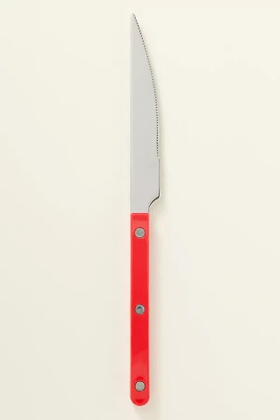 Sabre Bistro Dinner Knife In Red