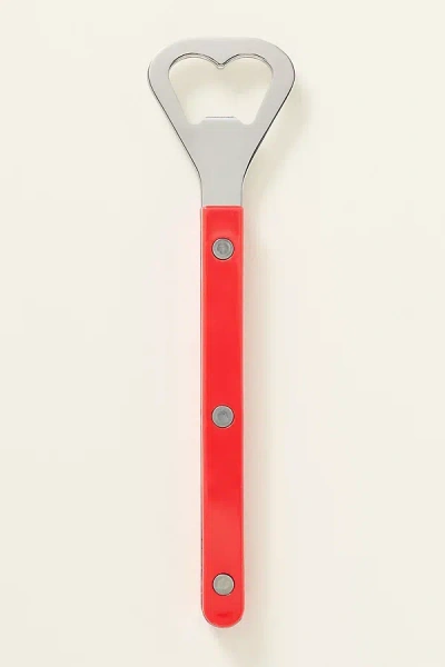Sabre Bistrot Bottle Opener In Red