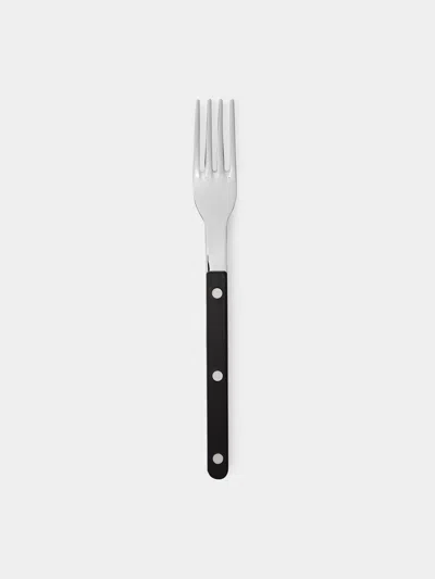 Sabre Bistrot Cake Fork  Abask Luxury Gift In Black