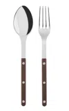 Sabre Bistrot Serving Set In Brown