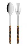 Sabre - Bistrot Two-piece Serving Set - Brown