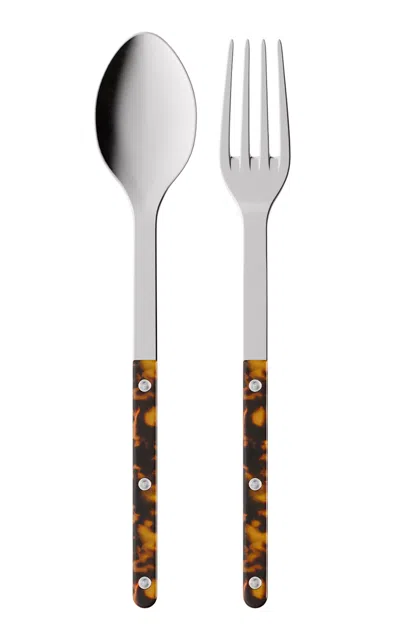 Sabre - Bistrot Two-piece Serving Set - Brown